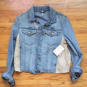 Light wash jean jacket